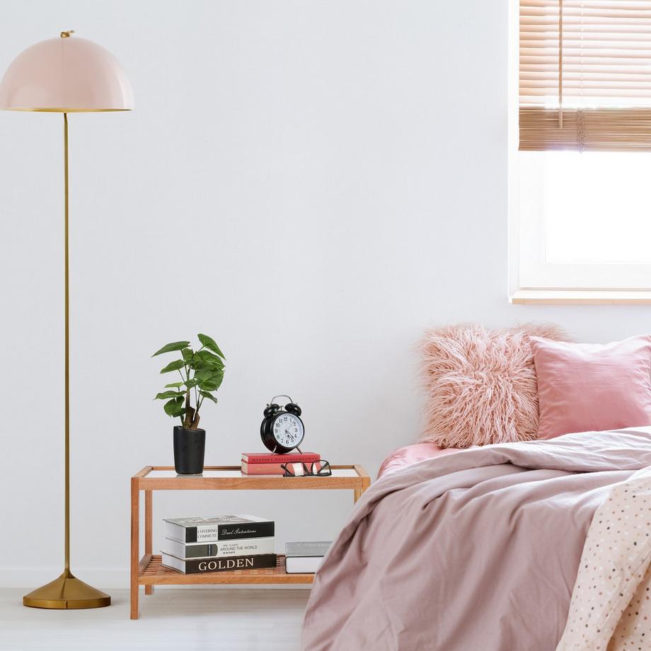 Northix Couchtisch mit Glasplatte  