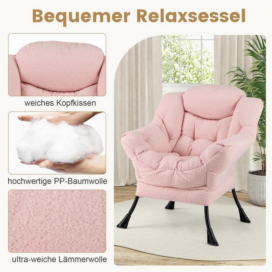 Northix Relaxsessel mit Ottomane  