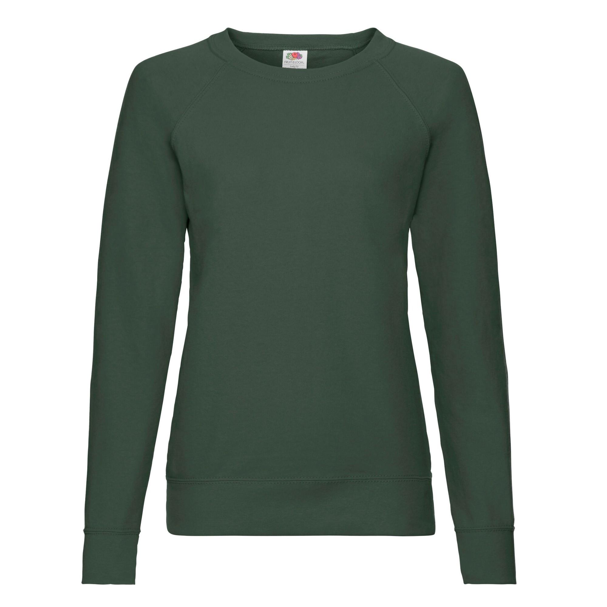 Image of Sweatshirt Leicht Raglanärmel Damen Grün 34
