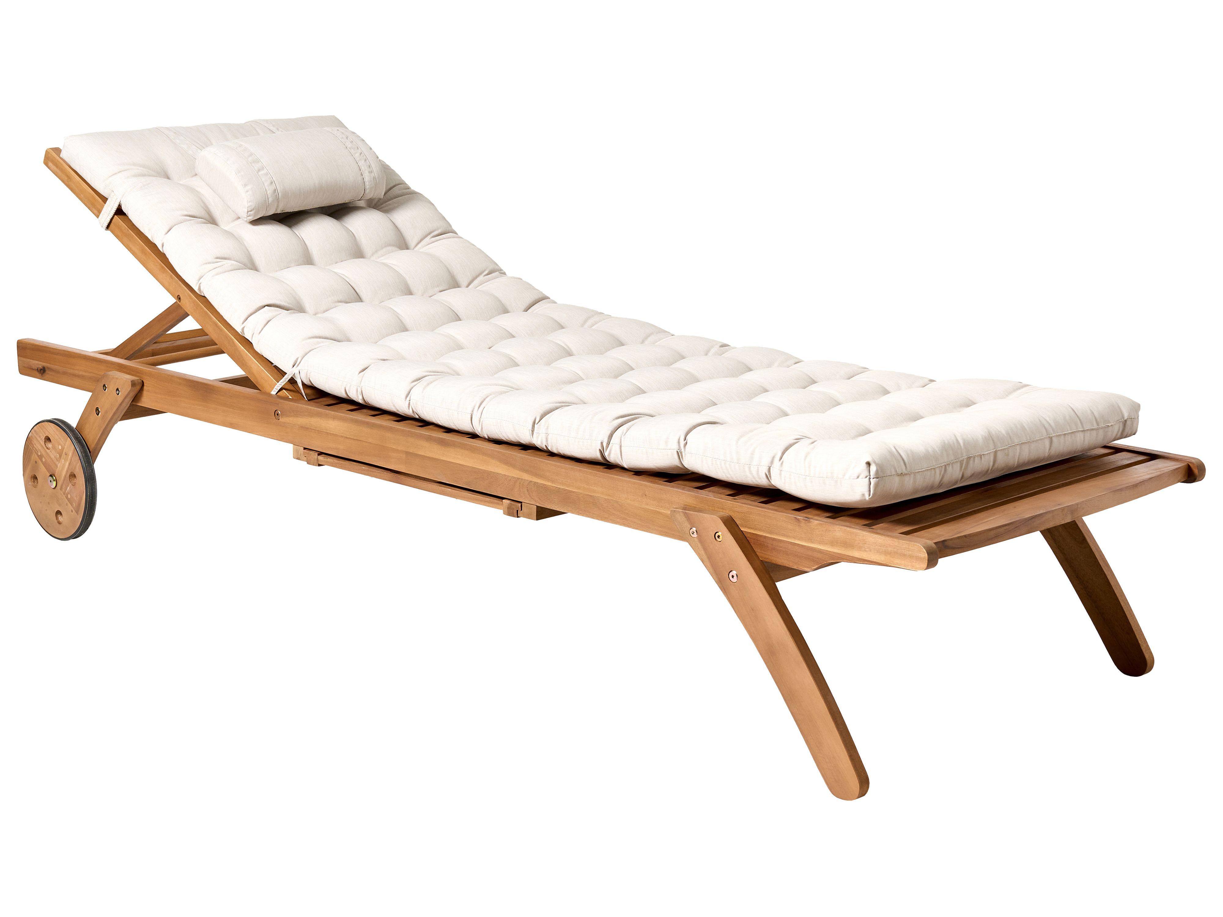 Beliani Cuscino per sdraio en Poliestere Moderno CESANA PREMIUM  