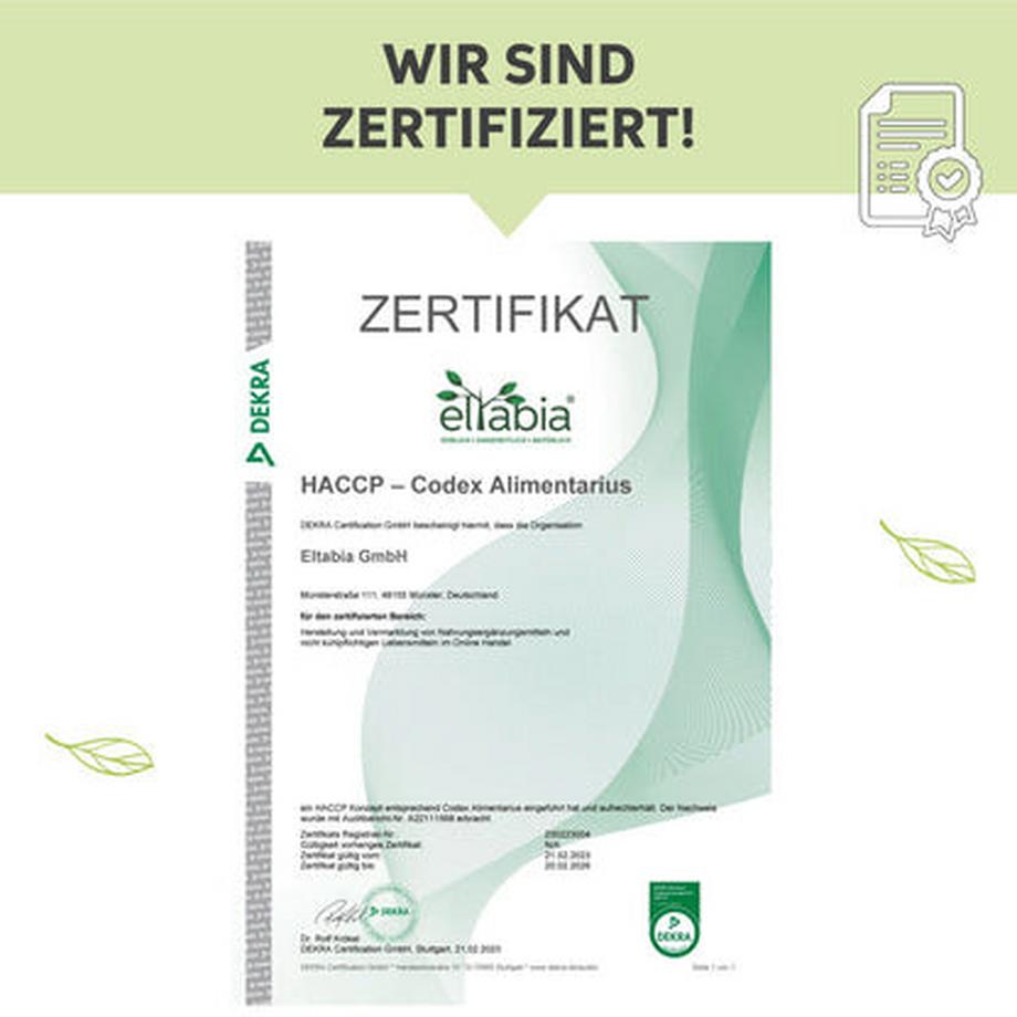 Eltabia  Gélules d'herbe de blé biologique 