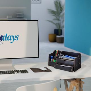 Northix Organizzatore da scrivania con cassetti  