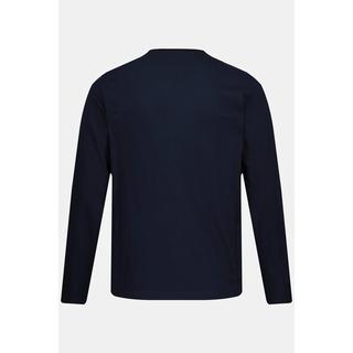 JP1880  Maglia da sci con scollo rotondo e maniche lunghe 