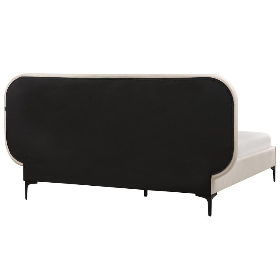 Beliani Letto en Velluto  SUZETTE  