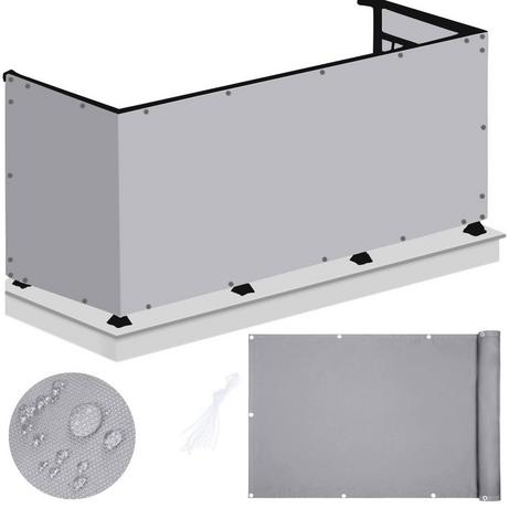 FS-STAR Tappeto impermeabile per balcone e terrazzo, di facile installazione  