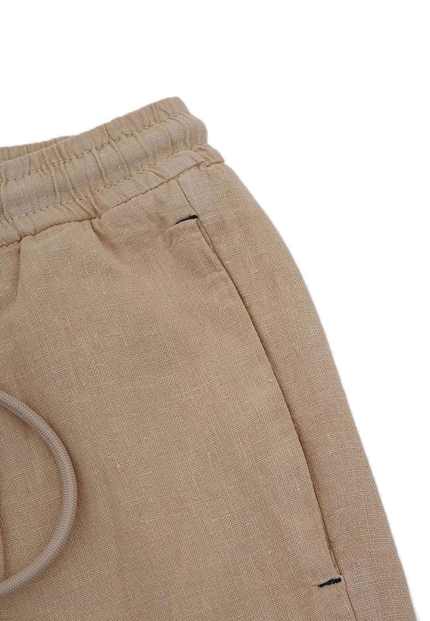 Colours & Sons  Hosen Pants Cropped Linen 