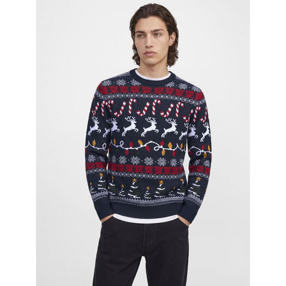 JACK & JONES Weihnachtspullover Weihnachtspullover 