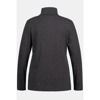 Ulla Popken  Shirt, Rollkragen, Slim, Langarm 