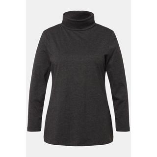 Ulla Popken  Shirt, Rollkragen, Slim, Langarm 