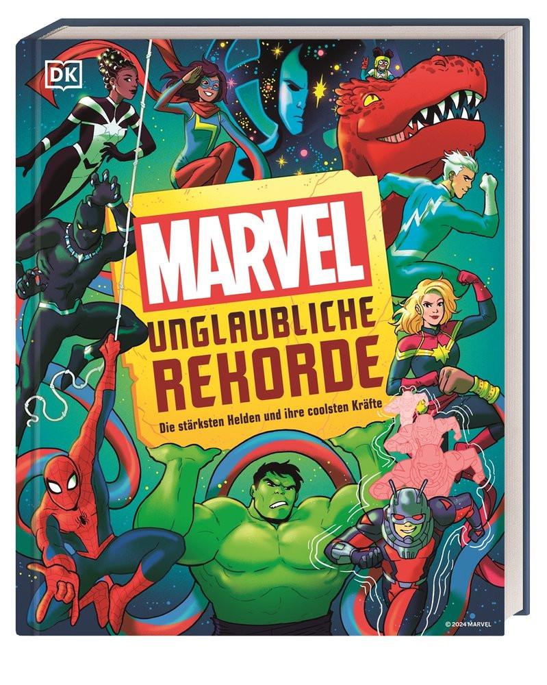 Marvel Unglaubliche Rekorde Scott, Melanie; Adam, Bray; Cink, Lorraine; Sazaklis, John; Wilson, Sven; Hidalgo, Carolin (Übersetzung); DK Verlag (Hrsg.) Couverture rigide 