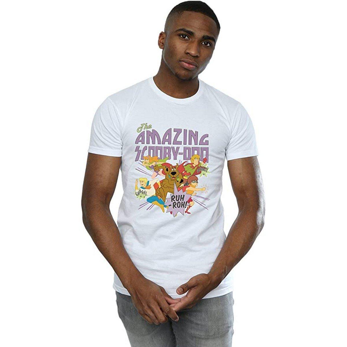 Image of The Amazing Scooby Tshirt Herren Weiss 3XL