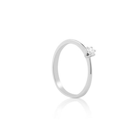 MUAU Schmuck  Bague en or blanc 750 