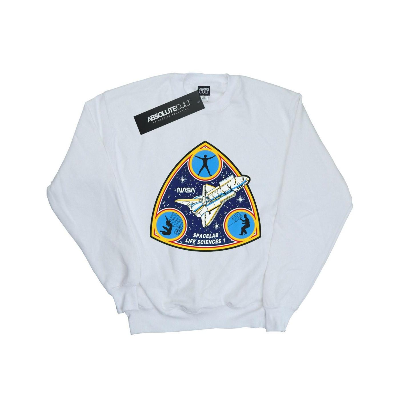 Image of Classic Spacelab Life Science Sweatshirt Mädchen Weiss 128