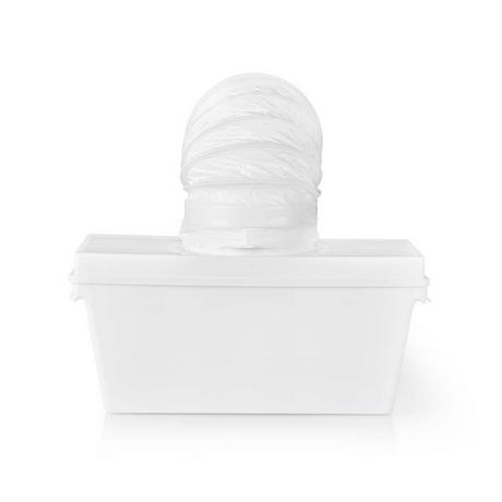 Nedis Kondenswasserbox für Innenräume | Geeignet für: Wäschetrockner | 5 l | 1,5 m | 105 mm | Weiß  