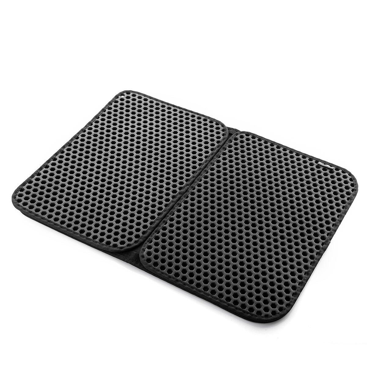 InnovaGoods Tapis de sable pour chat - noir - 60 x 43 cm  