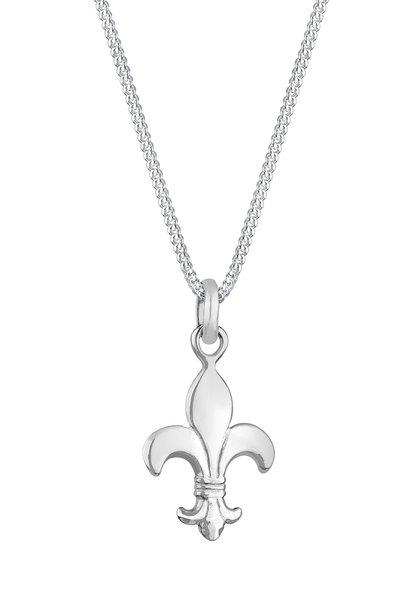 Elli  Collier Pendentif Iris Femme Lys Français 