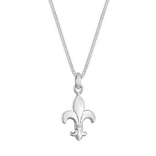 Elli  Collier Pendentif Iris Femme Lys Français 