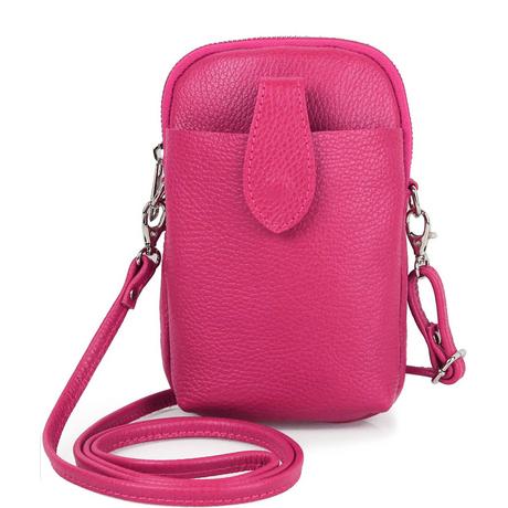 Only-bags.store Kleine Leder-Umhängetasche, Handtasche Handy echtes Leder, Crossbody-Umhängetasche Kleine Leder-Umhängetasche, Handtasche Handy echtes Leder, Crossbody-Umhängetasche 