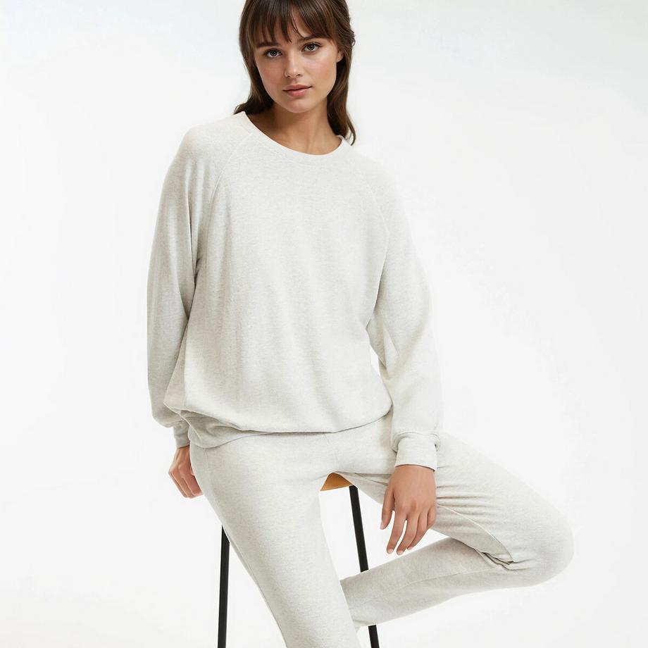 La Redoute Collections Pyjama Set en maille grattée  