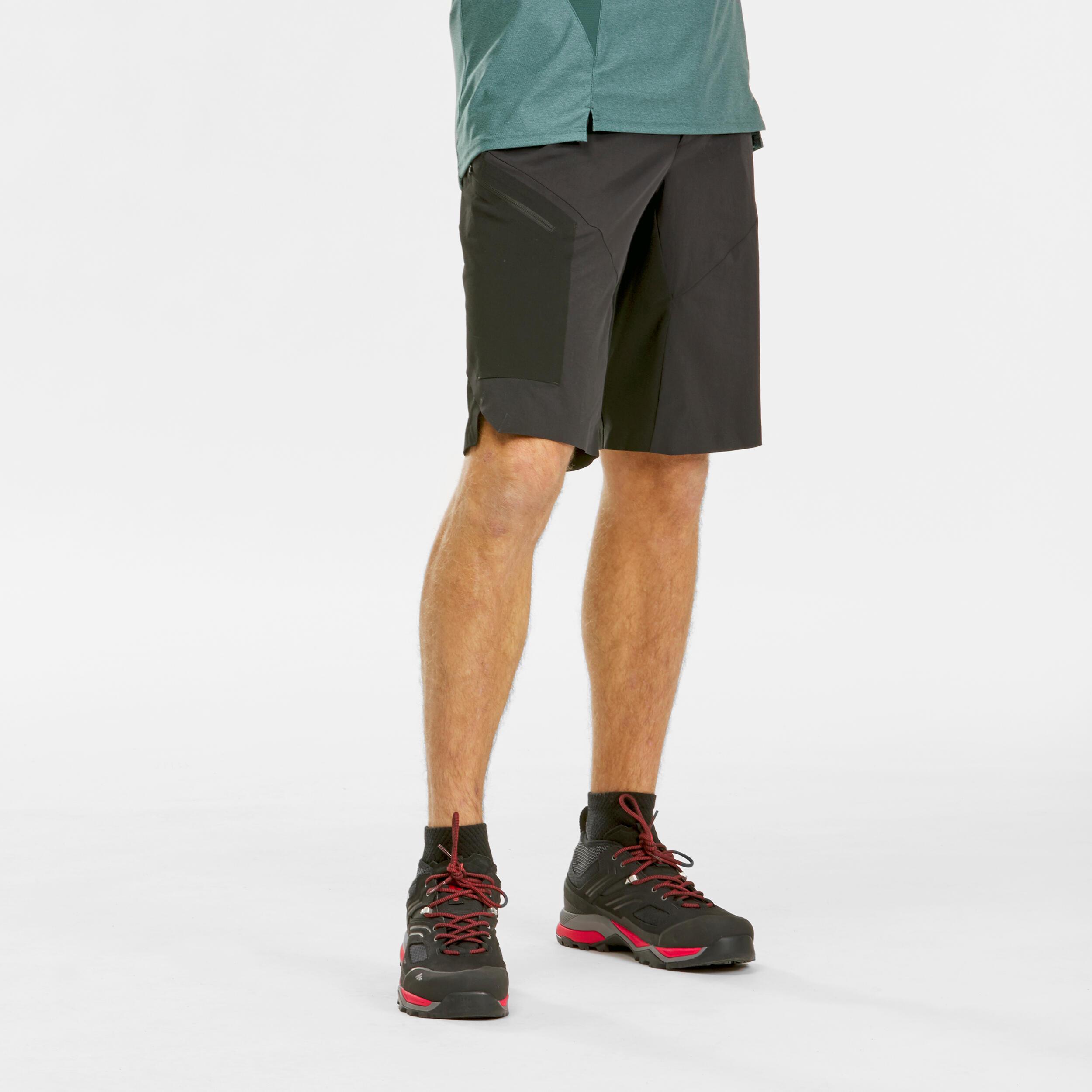 Image of Shorts - Mh500 Herren Schwarz Leicht 44