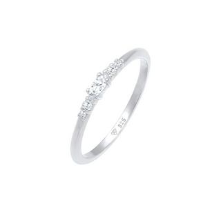 Elli  Bague Fiançailles Zircon Marquise 