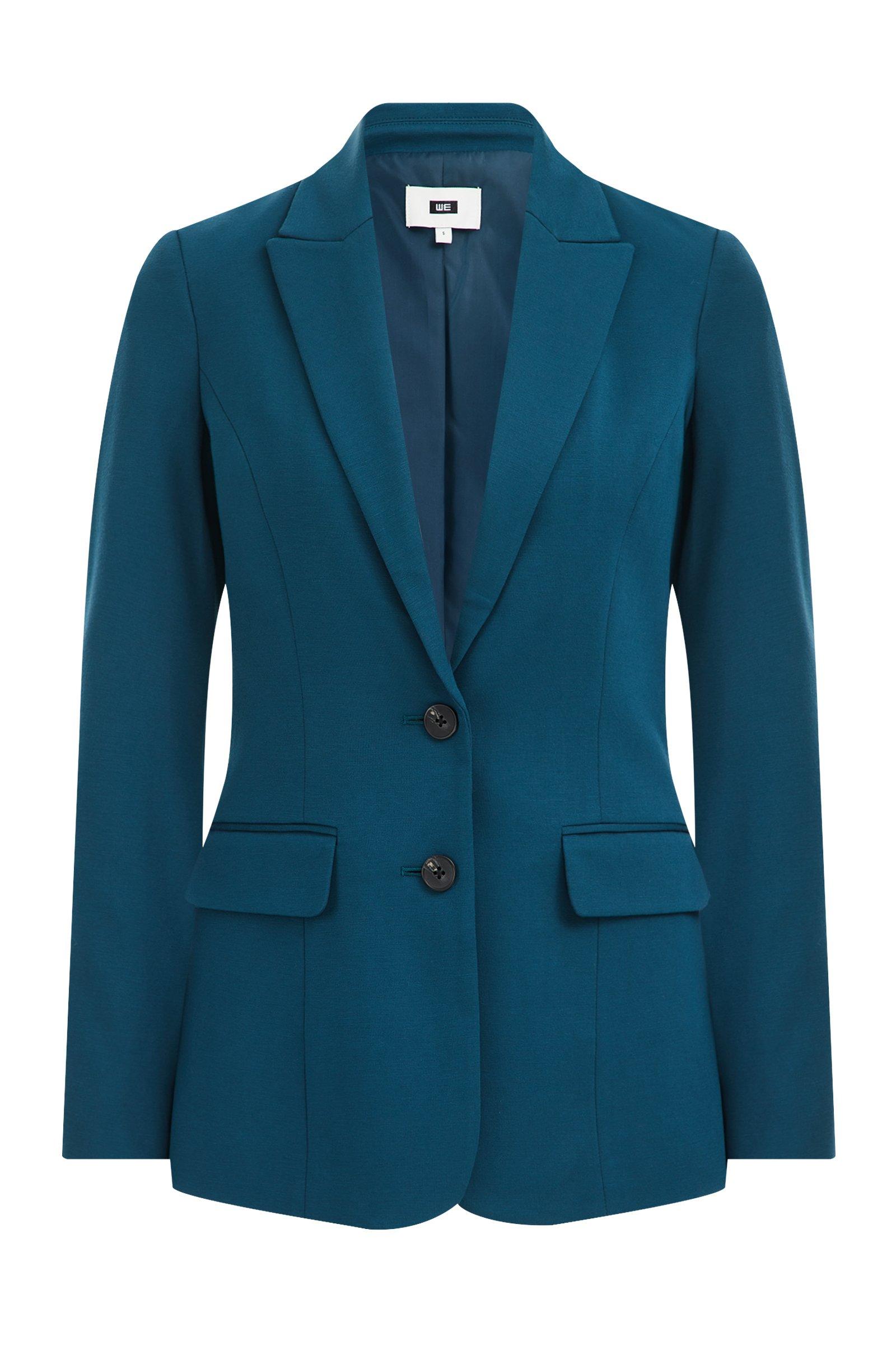 WE Fashion  Blazer Cintré De Jersey Stretch Femme 
