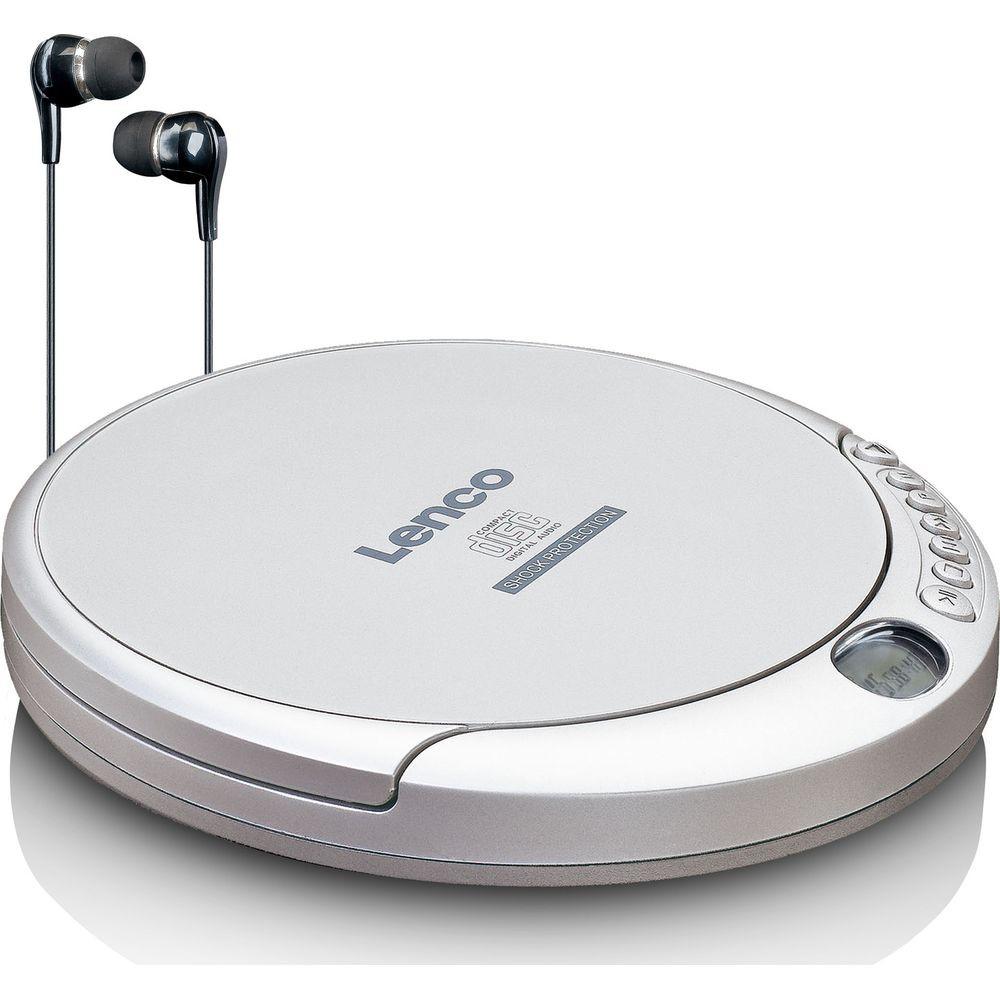 Lenco  mp3 player cd-201 silber 