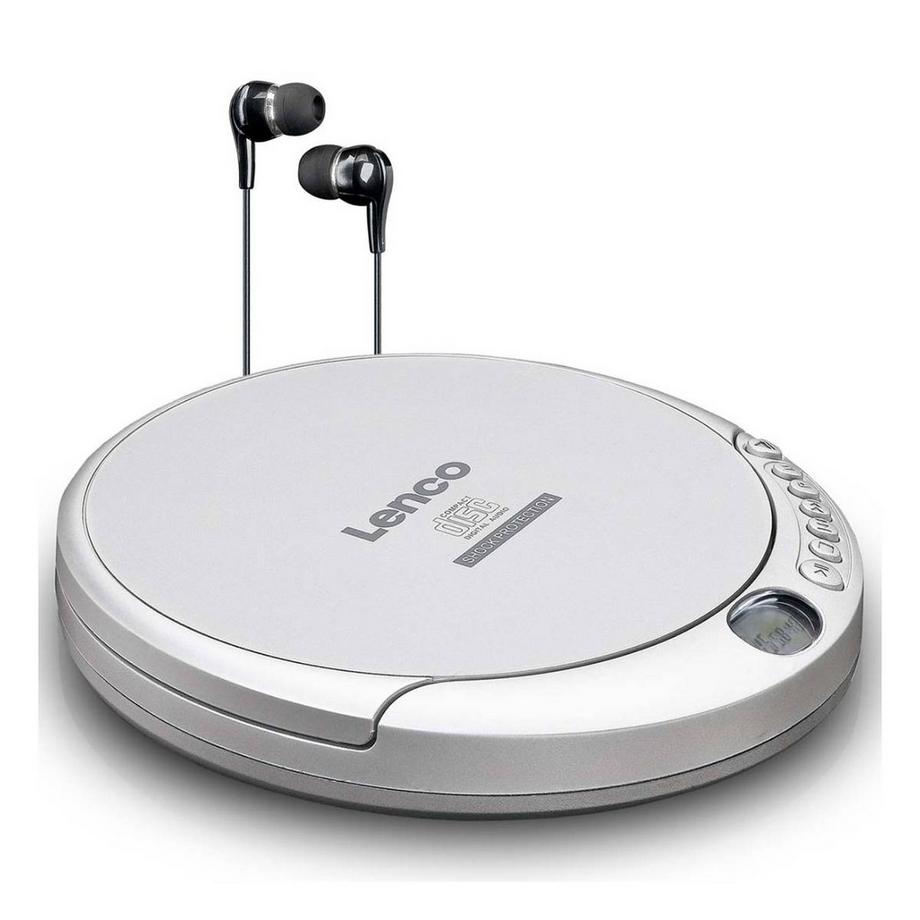 Lenco  Lettore CD, CD-R/RW, MP3 portatile con protezione antiurto 