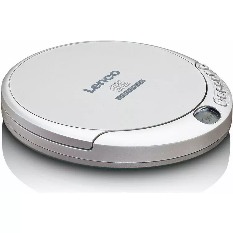 Lenco Lenco CD-201 CD-Player Tragbarer CD-Player Silberonline kaufen MANOR