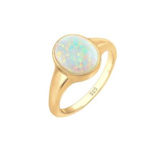 Elli  Ring Siegelring Opal 