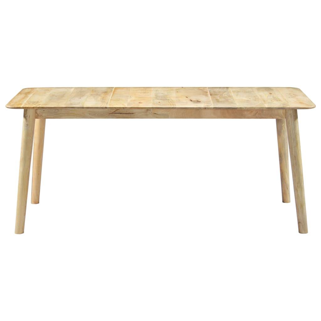 VidaXL Table de cuisine bois  