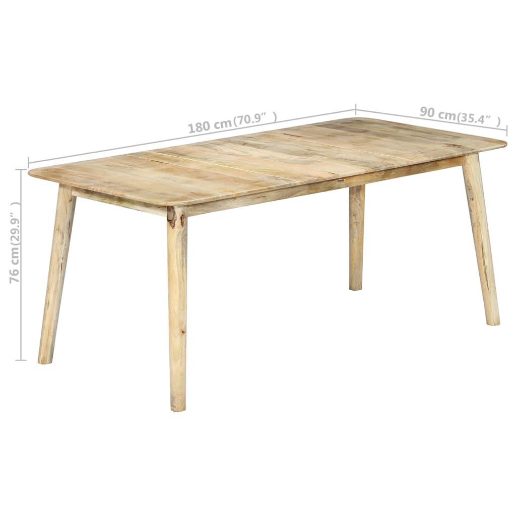 VidaXL Table de cuisine bois  