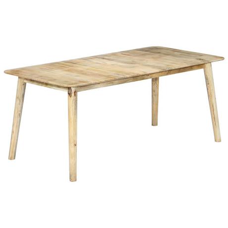 VidaXL Table de cuisine bois  