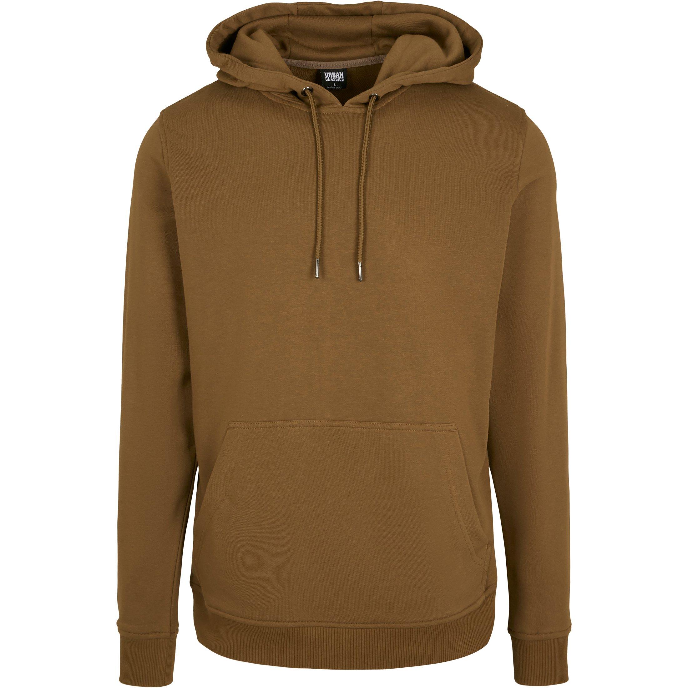 Image of Kapuzenpullover Urban Classic Terry Basic Herren Dunkelrot XS