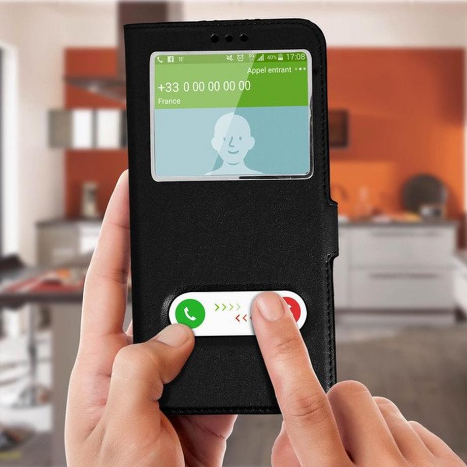 Avizar  Etui folio Samsung Galaxy J6 Plus 