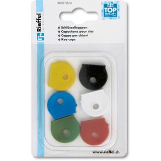 Rieffel Capuchons de Clés 8009SB/6 assortis 6 Pièces  