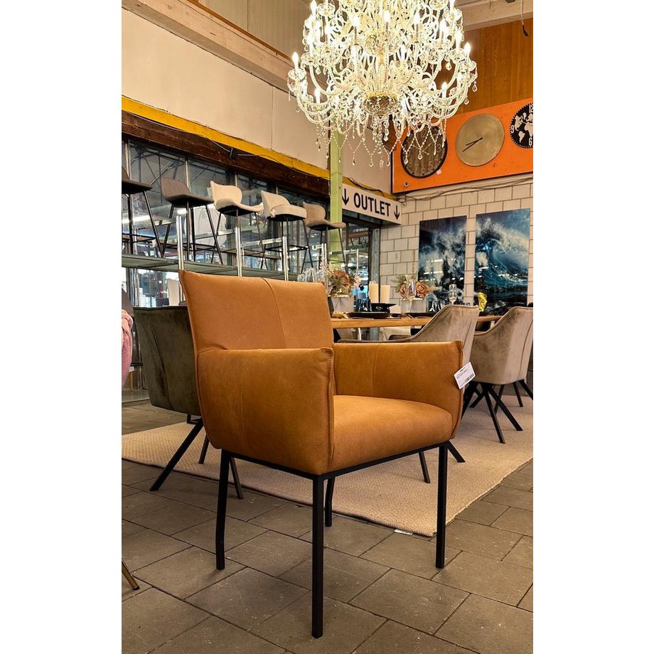 mutoni Poltrona Clyde Atlanta Cognac  