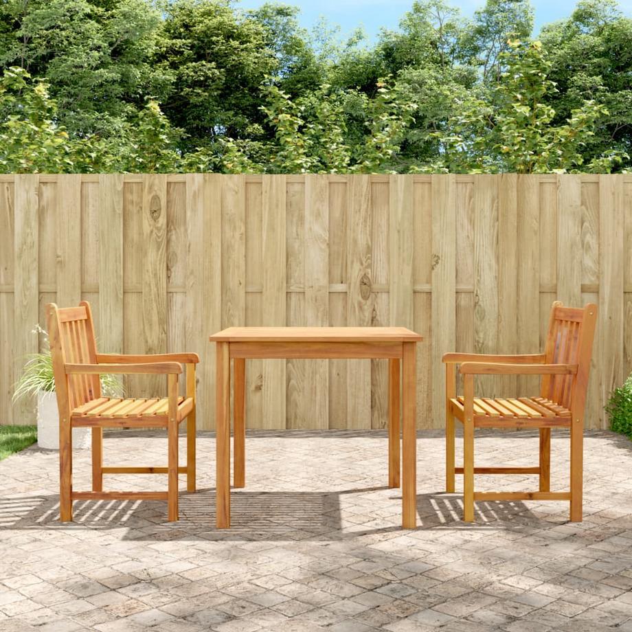 VidaXL set da pranzo da giardino Legno di acacia  