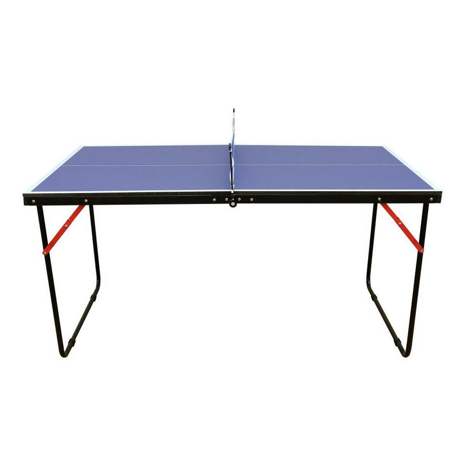 Vente-unique  Mini table de ping-pong avec raquettes, balles et filet - L137 x P76 x H67 cm - DENIS 