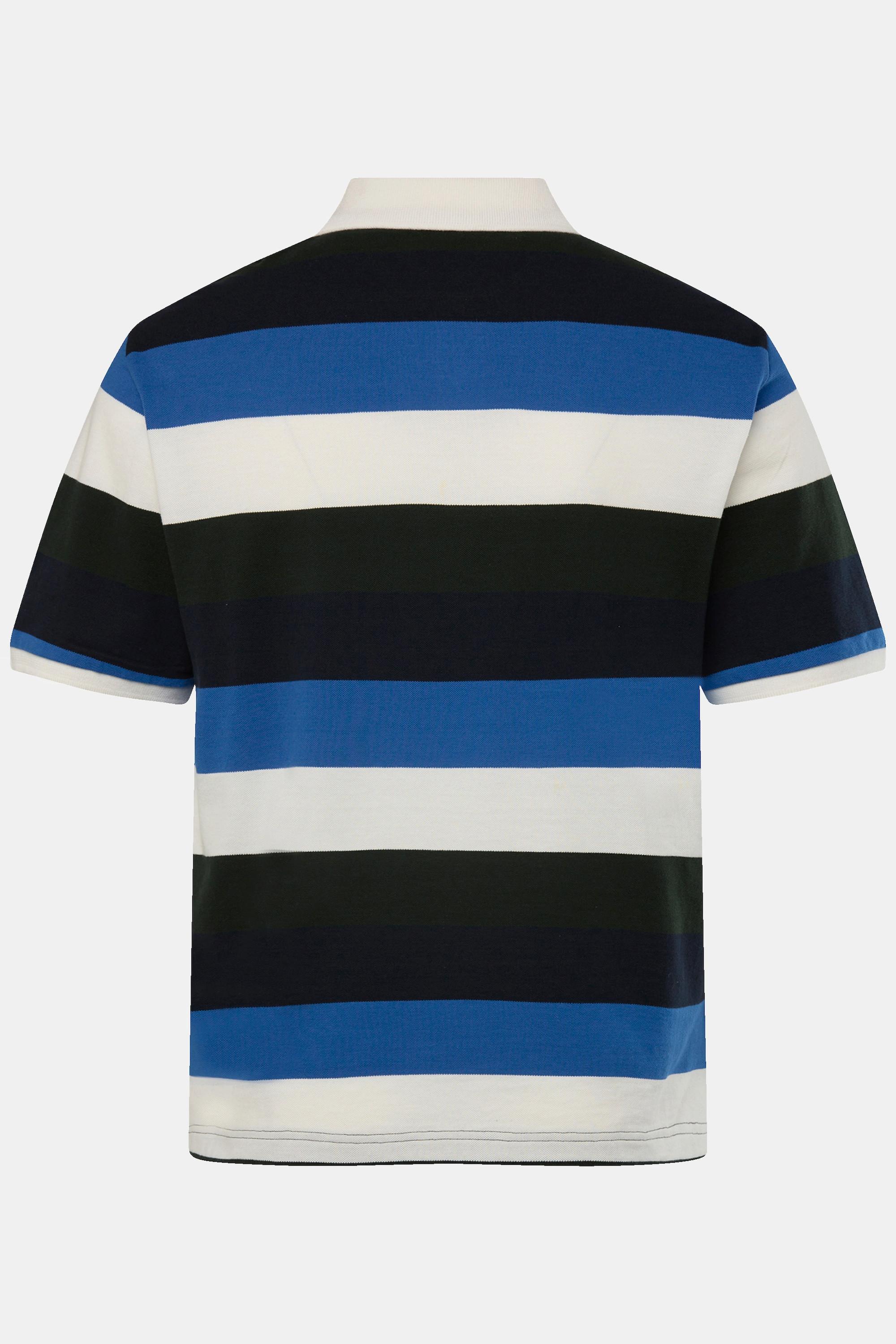 JP1880  Polo-Shirt, Halbarm, Piqué, Ringel 