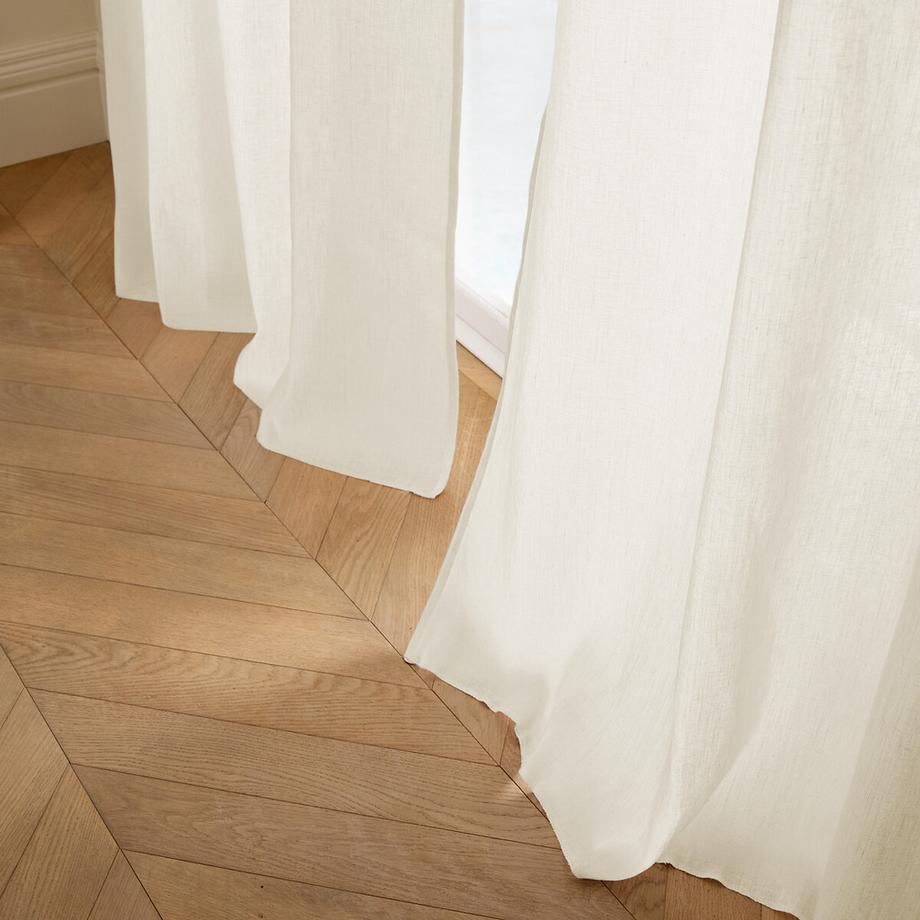 AM.PM  Rideau en lin à oeillets 