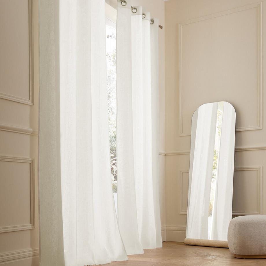 AM.PM  Rideau en lin à oeillets 