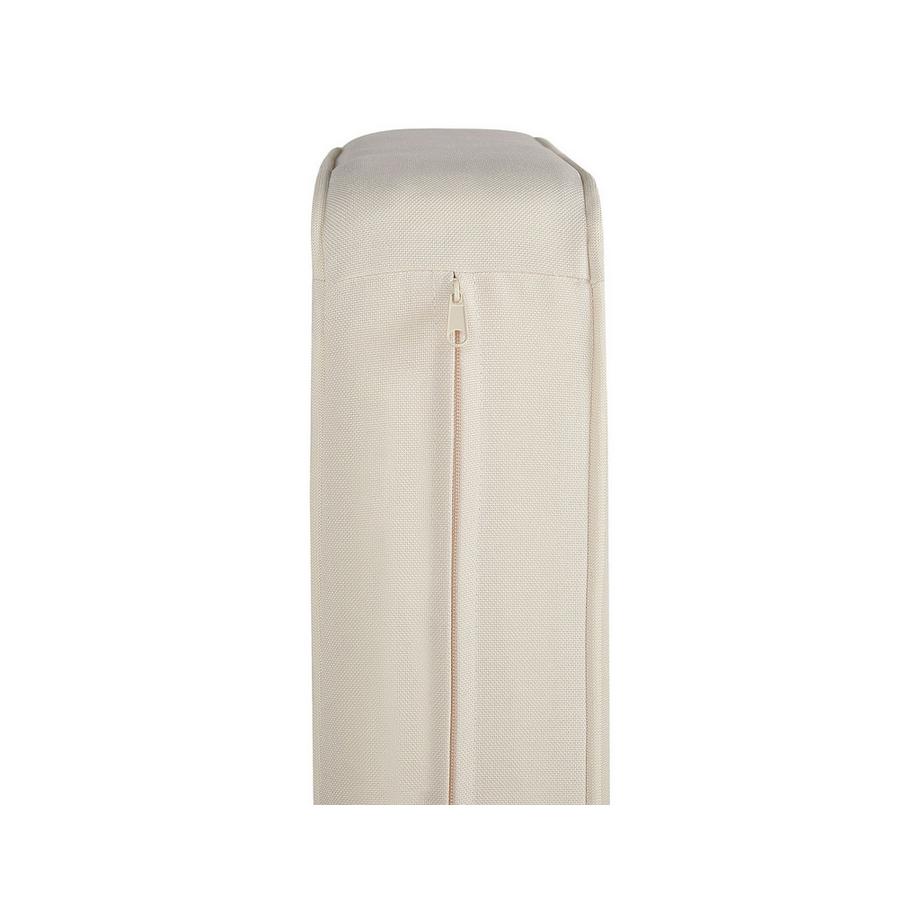 Beliani Ottoman de jardin en Acacia Rustique BARATTI  