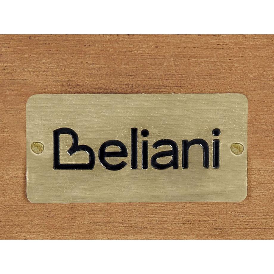 Beliani Ottoman de jardin en Acacia Rustique BARATTI  