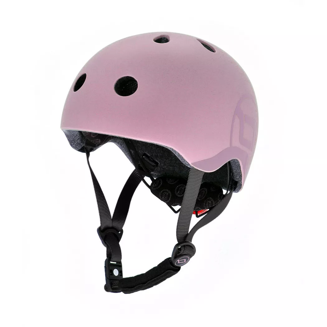 Fahrradhelm "Scoot and Ride Lila, S-M"