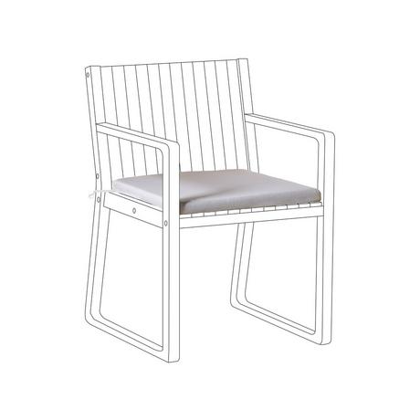 Beliani Coussin pour chaise de jardin en Polyester Moderne SASSARI PREMIUM  