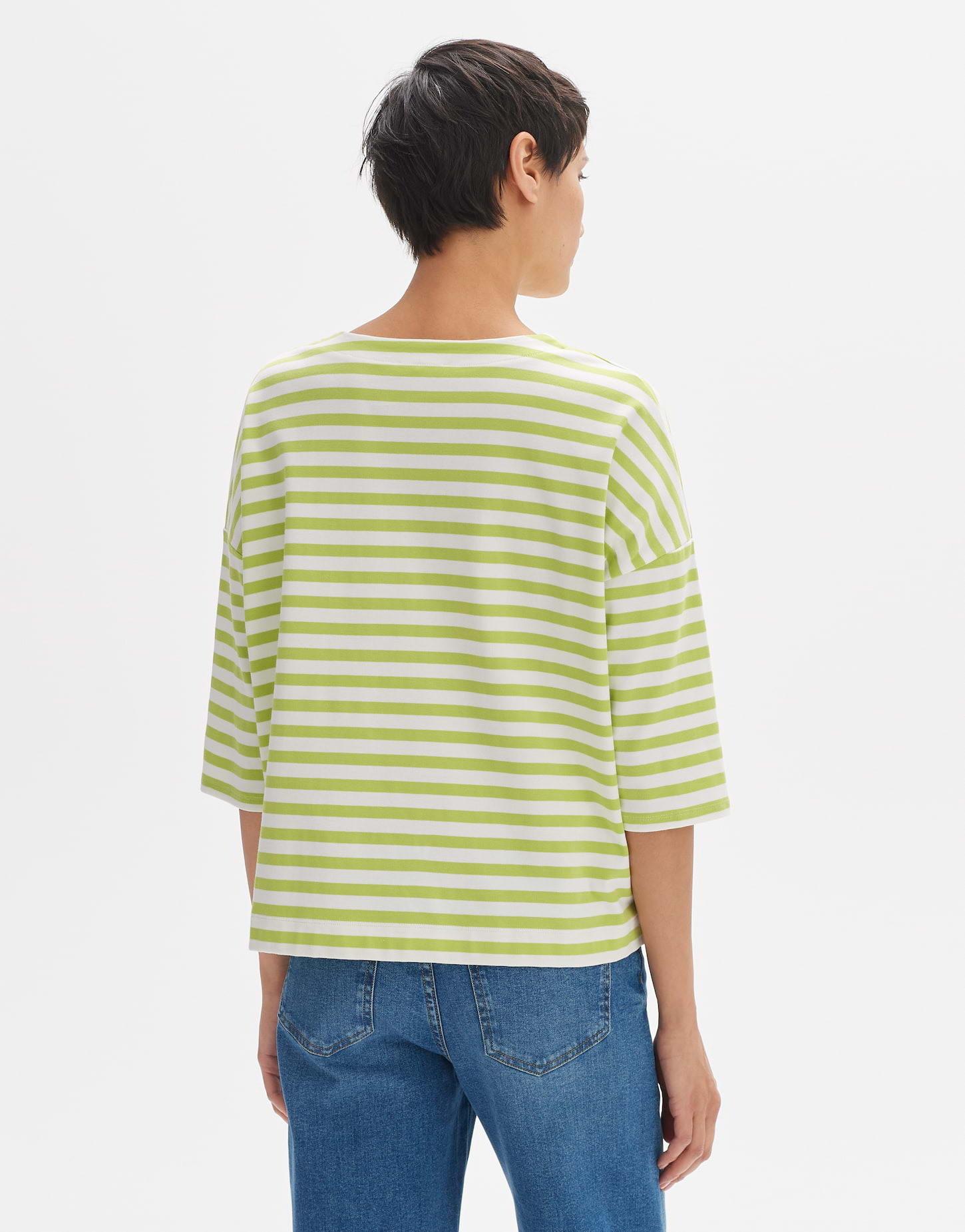 OPUS  T-shirt à rayures Seifen bold stripe coupe droite 