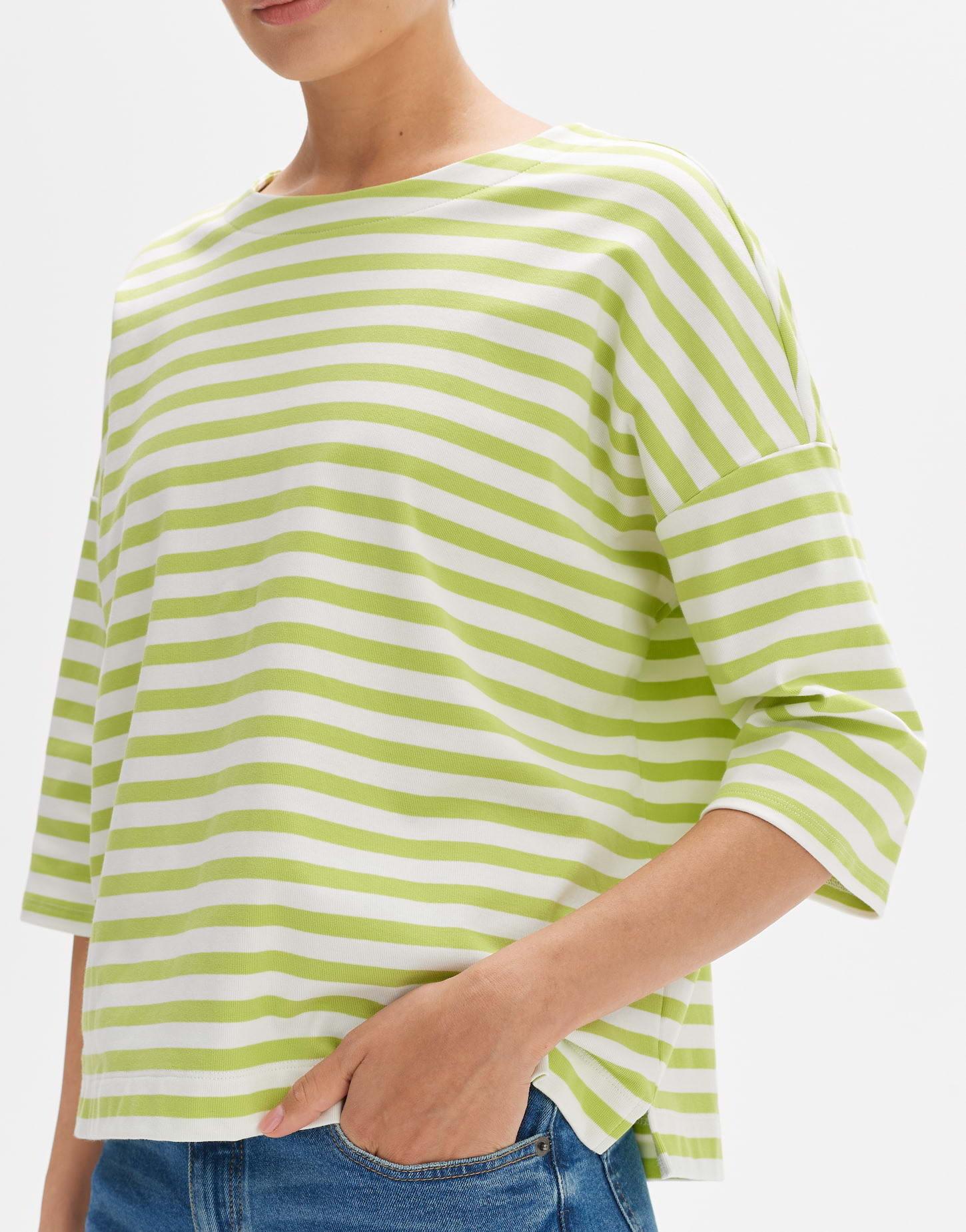 OPUS  T-shirt à rayures Seifen bold stripe coupe droite 