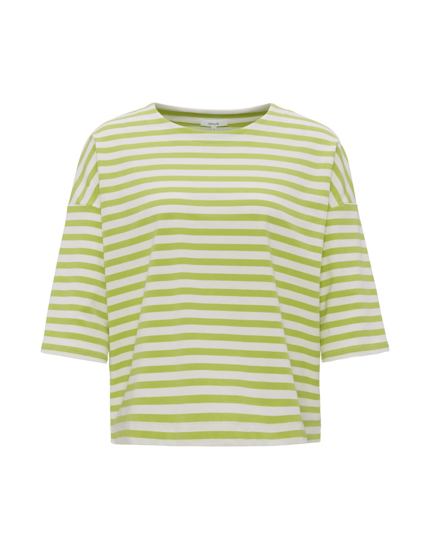 OPUS  T-shirt à rayures Seifen bold stripe coupe droite 