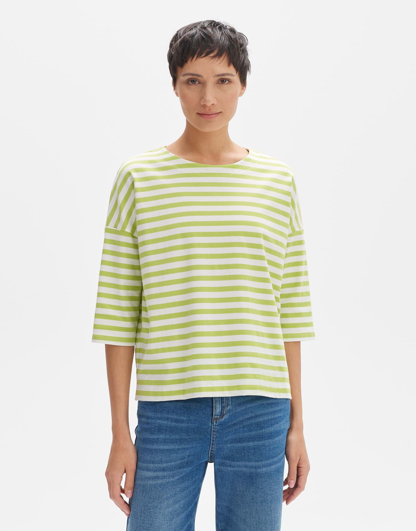 OPUS  T-shirt à rayures Seifen bold stripe coupe droite 